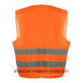 High-Visibility Refelctive Safety Vest with Flu Colors